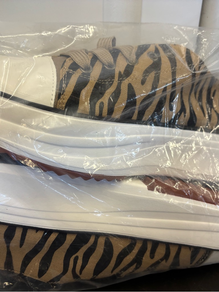 Some Off Brand Tiger Print Shoes